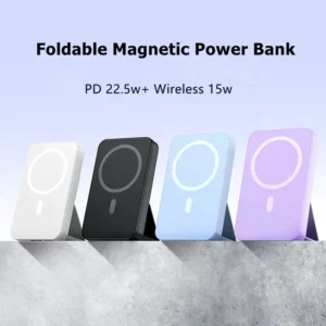 Magnetic Power bank with Stand