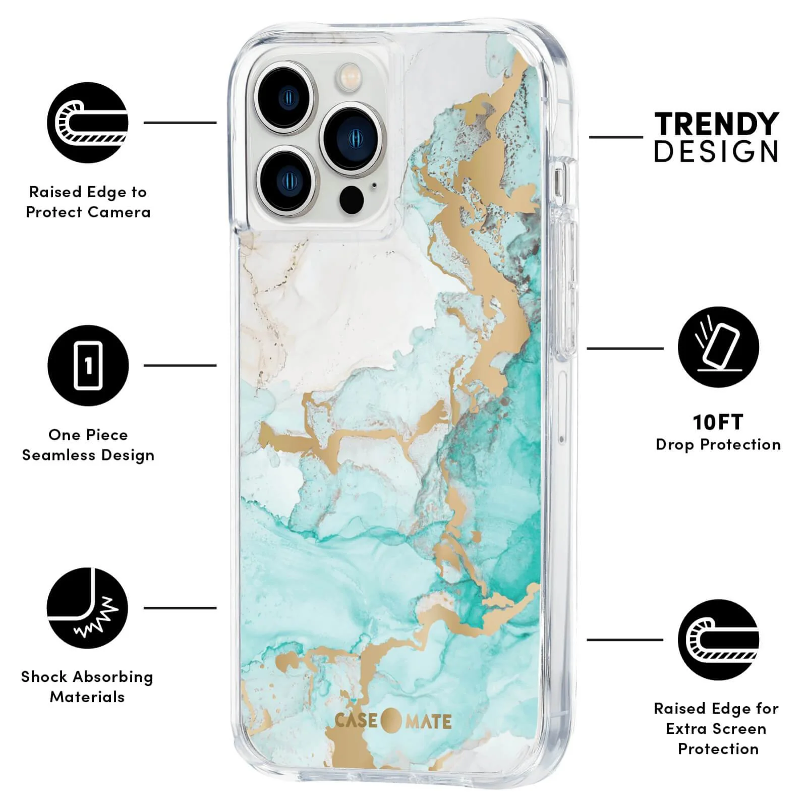 CASE MATE 12 Pro Max/ 13 Pro Max Tough Prints Case