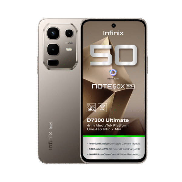 infinix Note 50x Titanium Gray